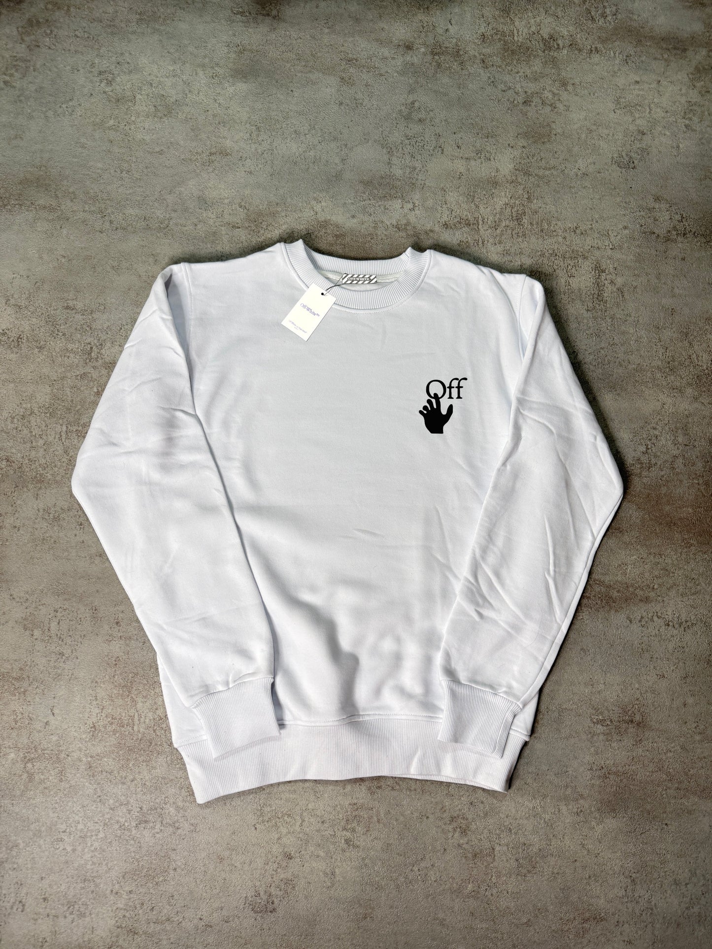 SUDADERA OFF WHIT£