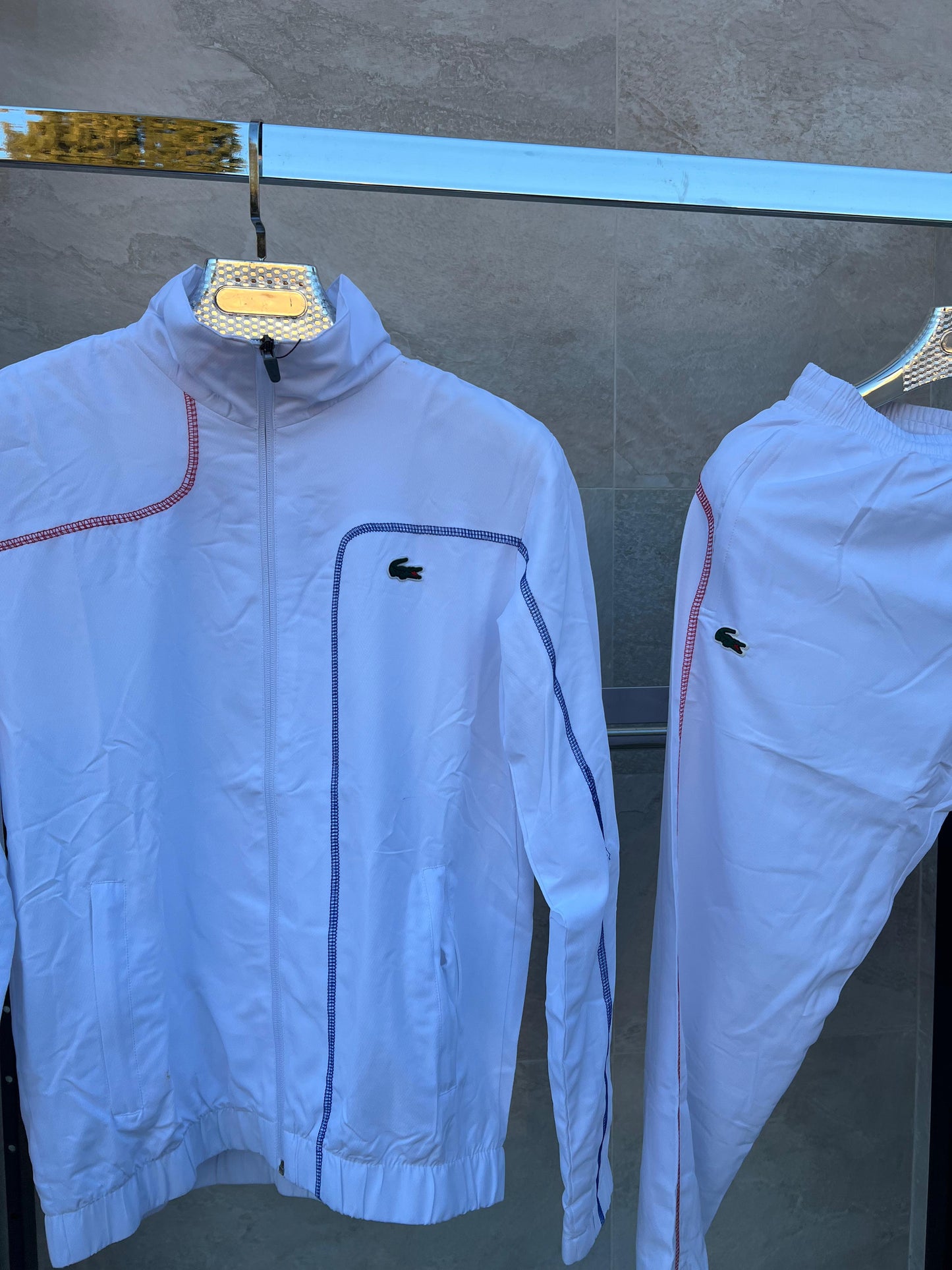 Chandal Lacoste Blanco