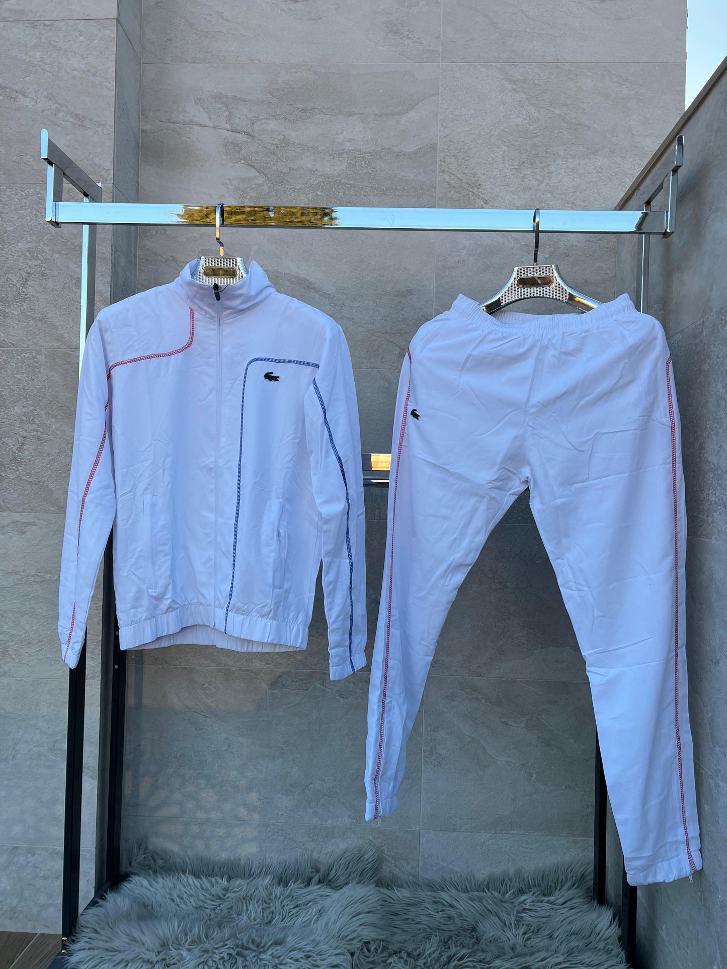 Chandal Lacoste Blanco