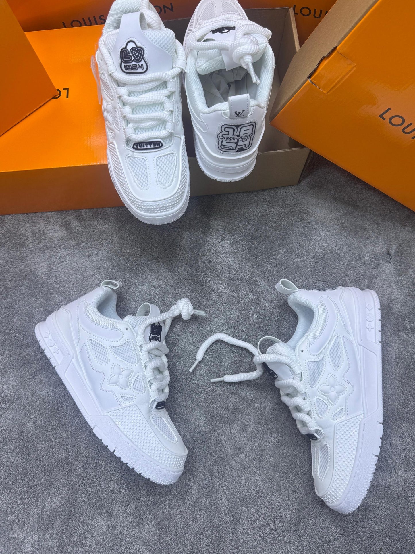 Louis Vuitton Skate Blancas