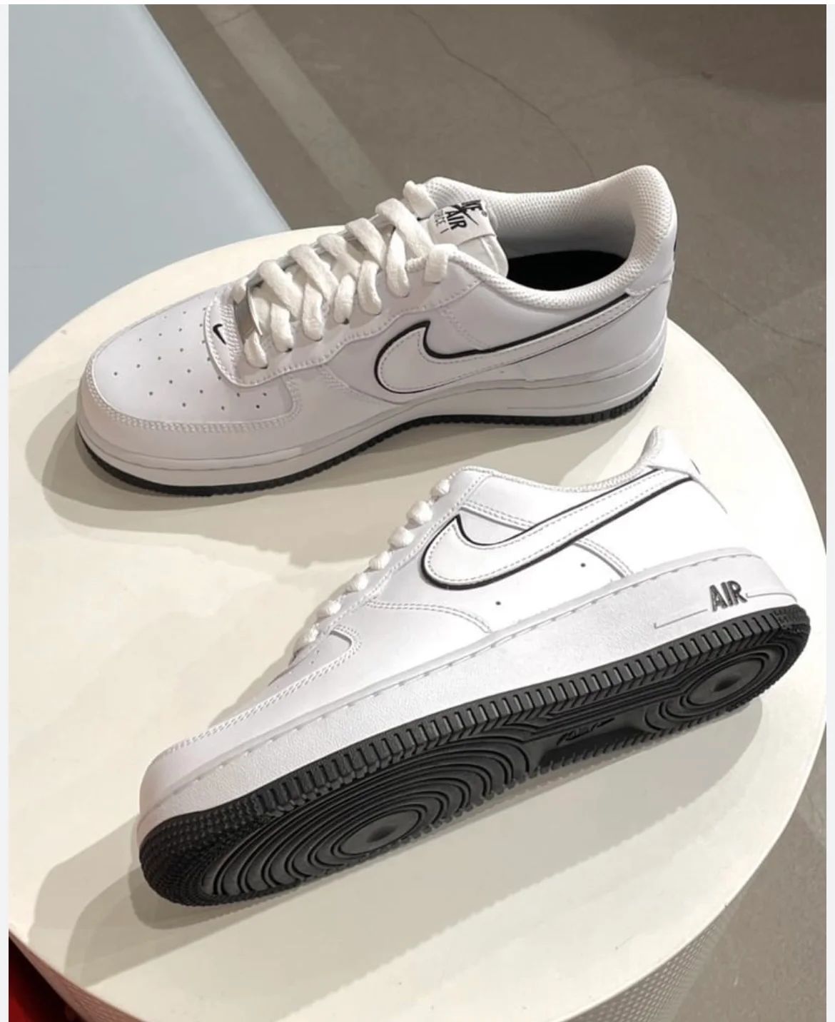 Air Force 1 Blanco y Black