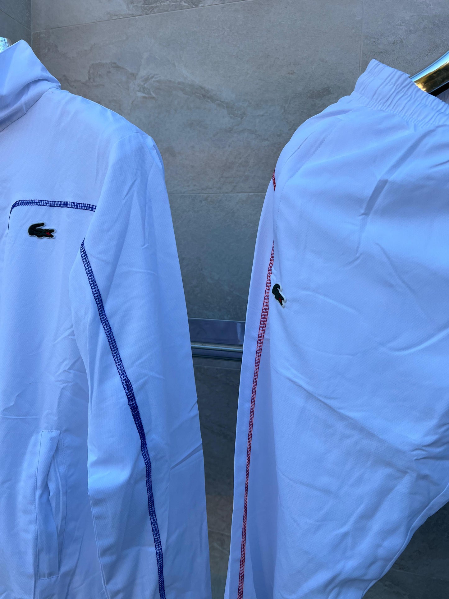 Chandal Lacoste Blanco