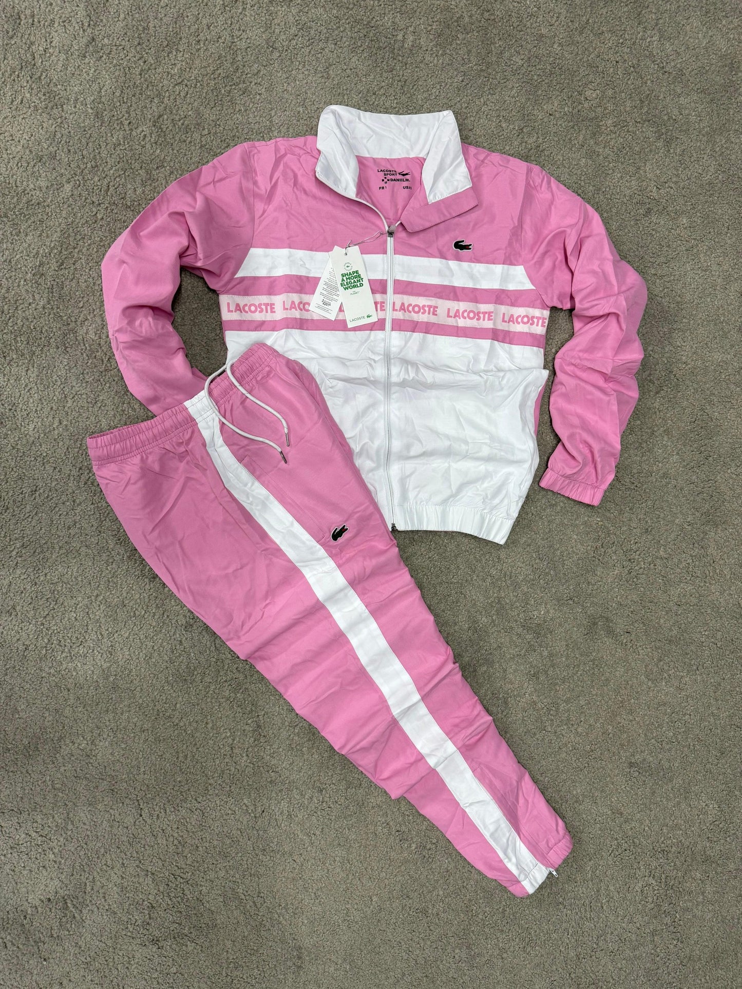 Chandal Lacoste Rosa