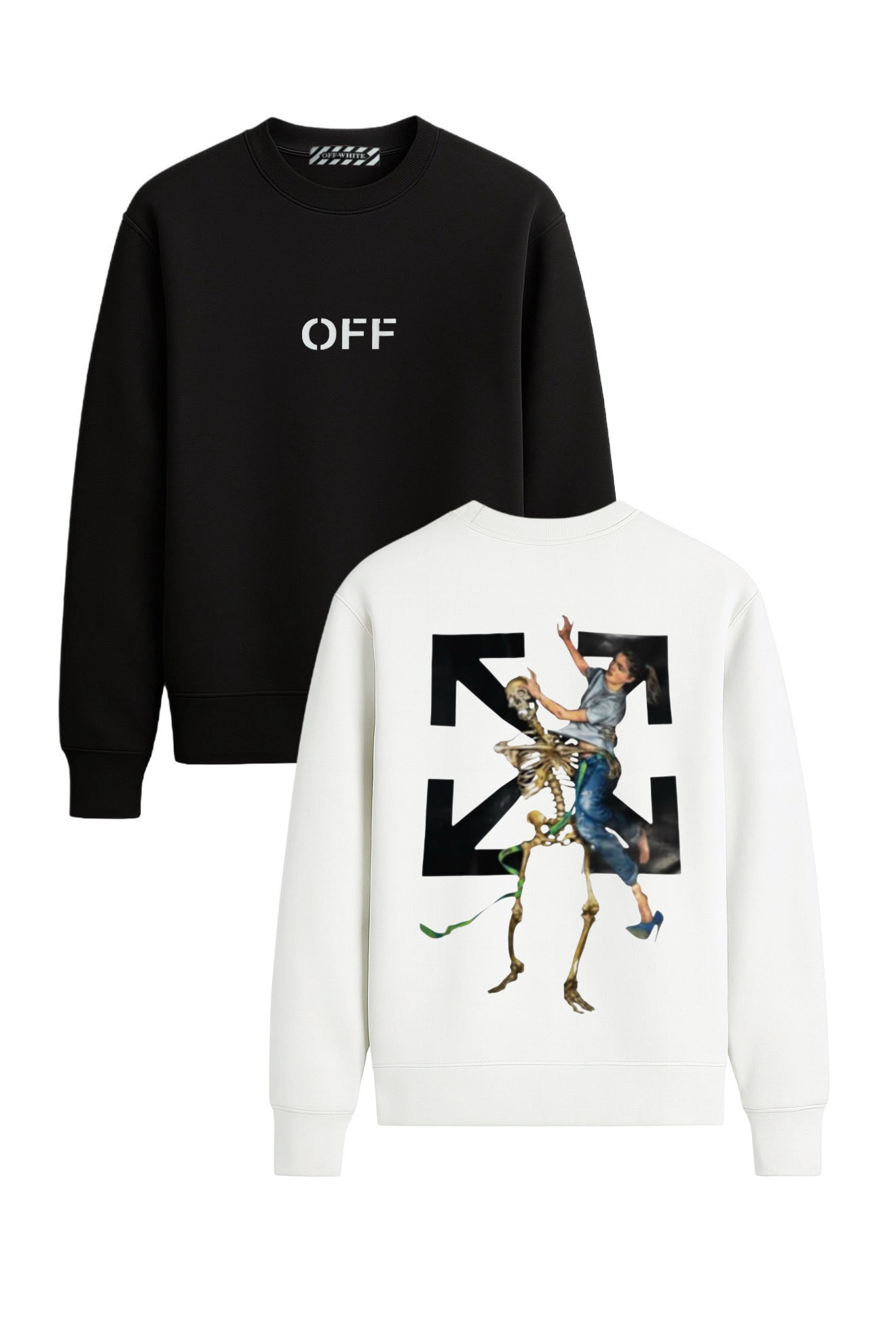 SUDADERA OFF WHIT£