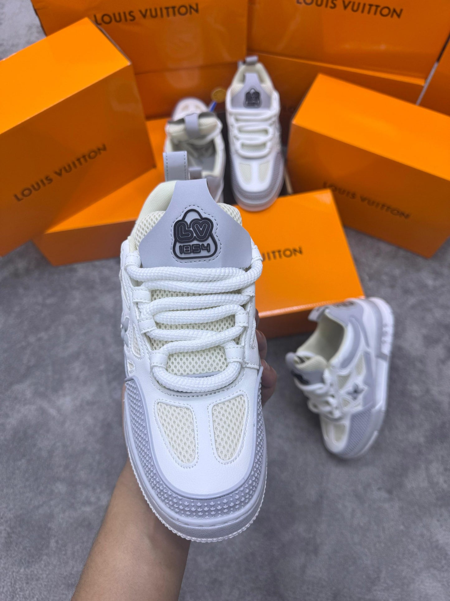 Louis Vuitton Skate Grey