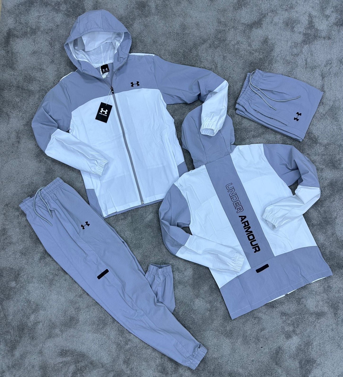 Chandal Under Armour Blanco y Gris