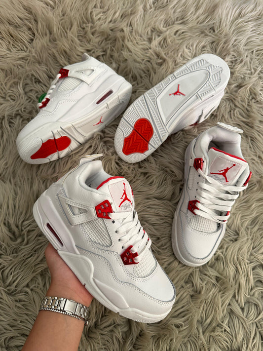 Jordan 4 Methallic Red