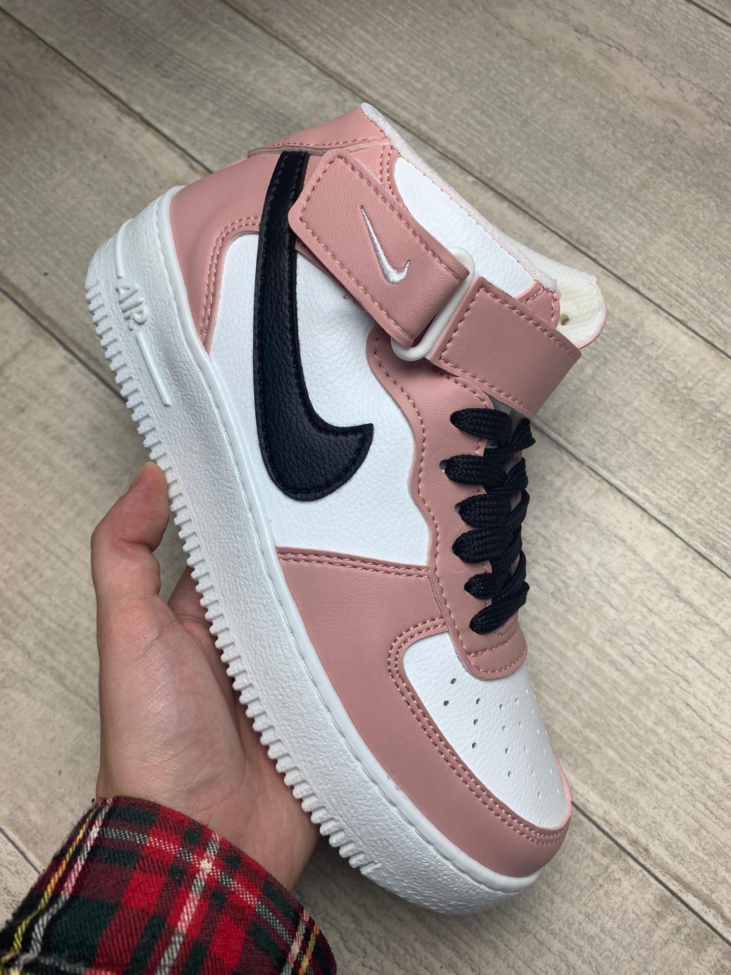 Nike air force bota rosas