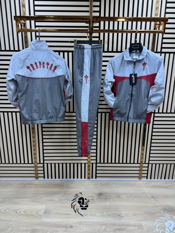 Chandal TrapStar Blanco y Gris