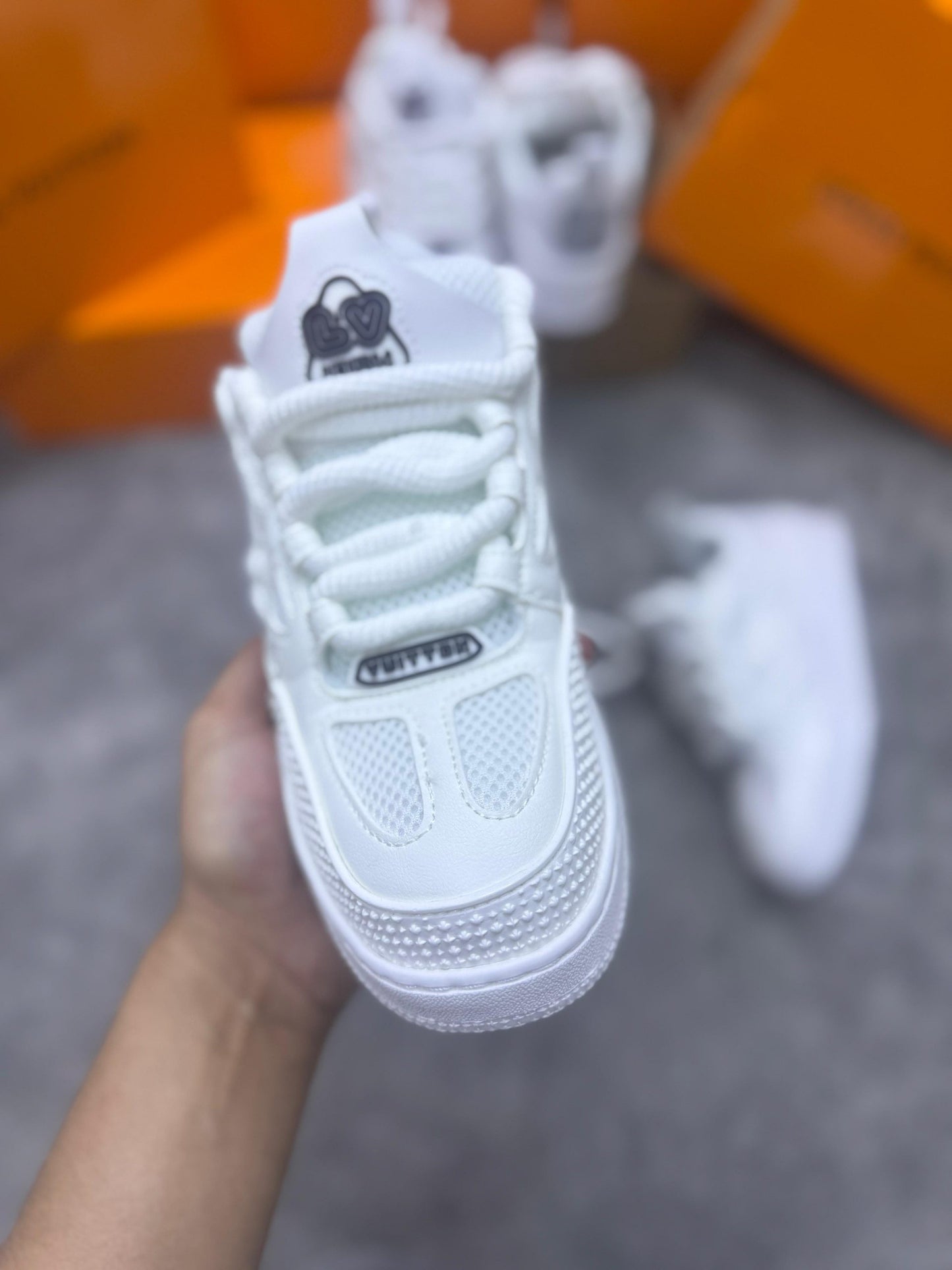 Louis Vuitton Skate Blancas