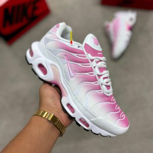 Air Max TN Rosa y Blanco